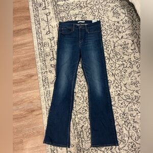 Levi's Dark Blue Boot Cut Jeans